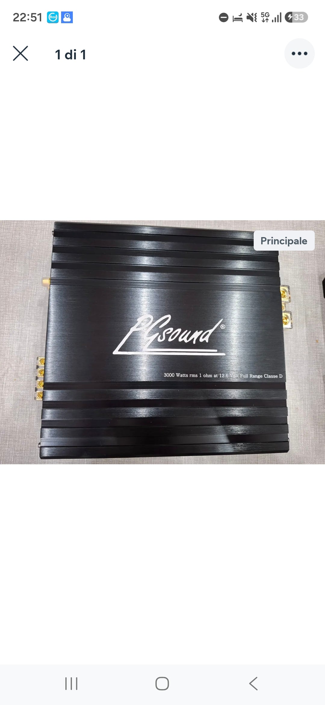 Nuovo modello amplificatore 3000 watt rms full range