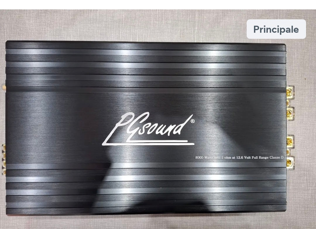 Nuovo amplificatore 8000 rms full range