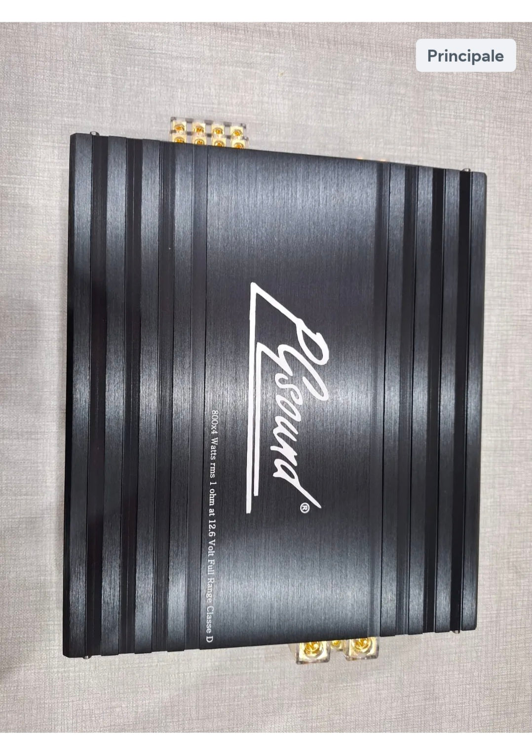 amplificatore  800x 4 rms4